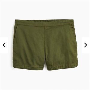 J.Crew Pull-on short in cotton twill